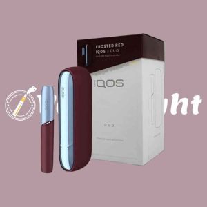 Frosted Red Starter Kit IQOS 3 DUO