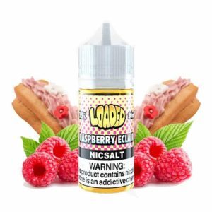 Raspberry Eclair Nic Salt by Loaded E-Liquid 30ml