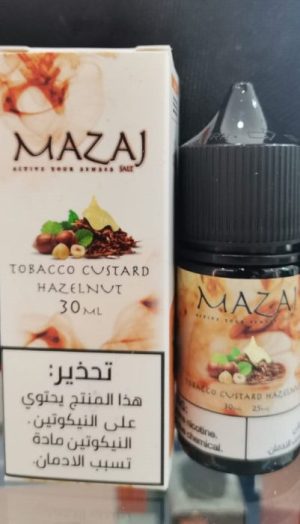 Tobacco Custard Hazelnut - by Mazaj 30ml SaltNic