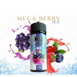 MEGA BERRY ICE – GRAND E-LIQUIDS – 120ML (3MG)