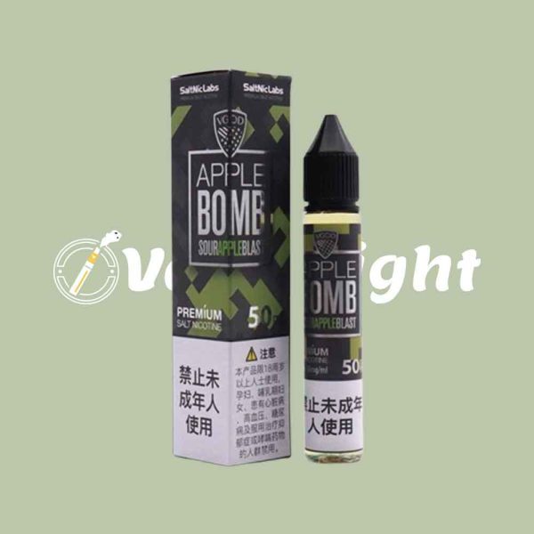 VGOD SaltNic Apple bomb 30ml in Dubai - Image 4