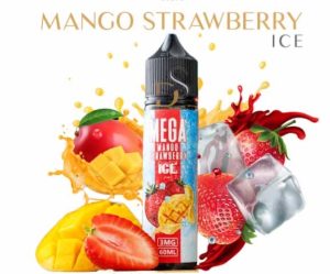 MEGA MANGO STRAWBERRY ICE – GRAND E-LIQUIDS – 60ML (3MG)