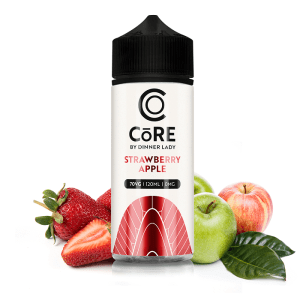 CORE BY DINNER LADY - STRAWBERRY APPLE (120ML)