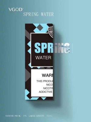 VGOD SPRING WATER NIC SALTS - 30ML