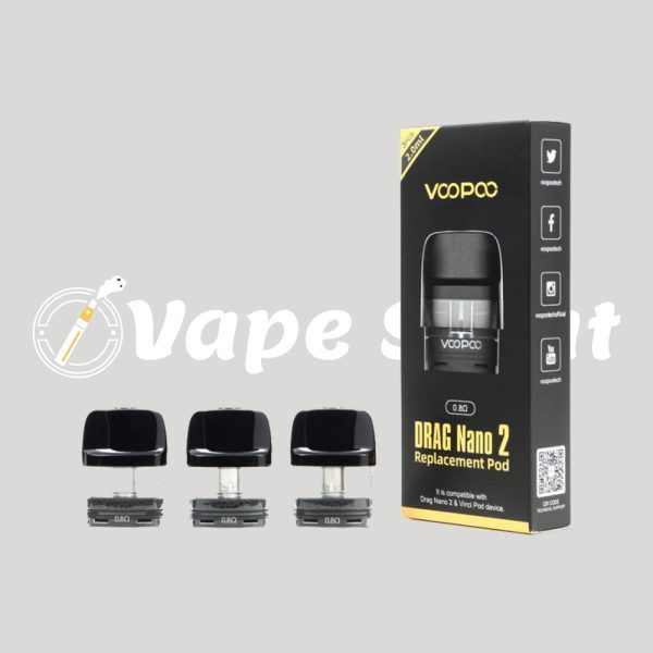 Voopoo Drag Nano 2 Replacement Pods 3pcs/pack