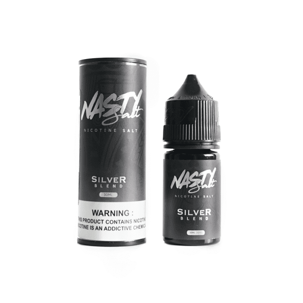 Silver Blend 30ml Saltnic by Nasty - Image 3