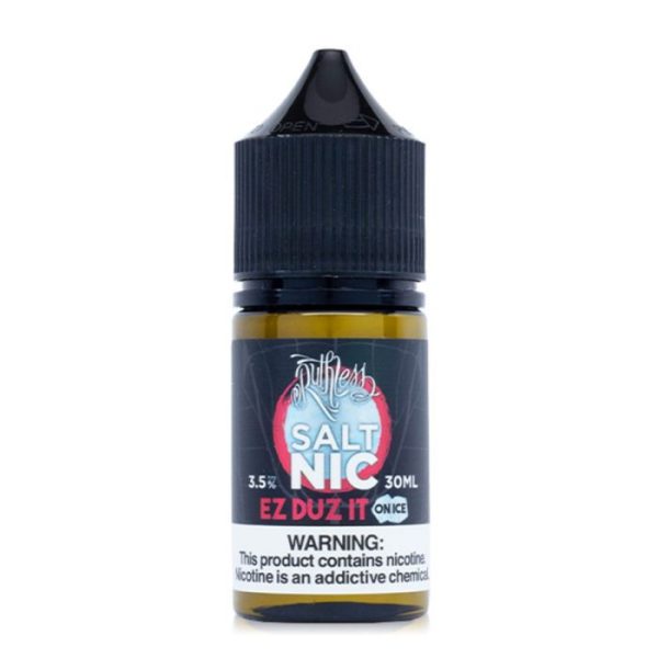 EZ DUZ IT ON ICE BY RUTHLESS SALT NIC 30ML - Image 4