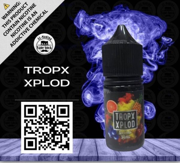 Tropx Xplod Saltnic by Sam Vapes 30ml