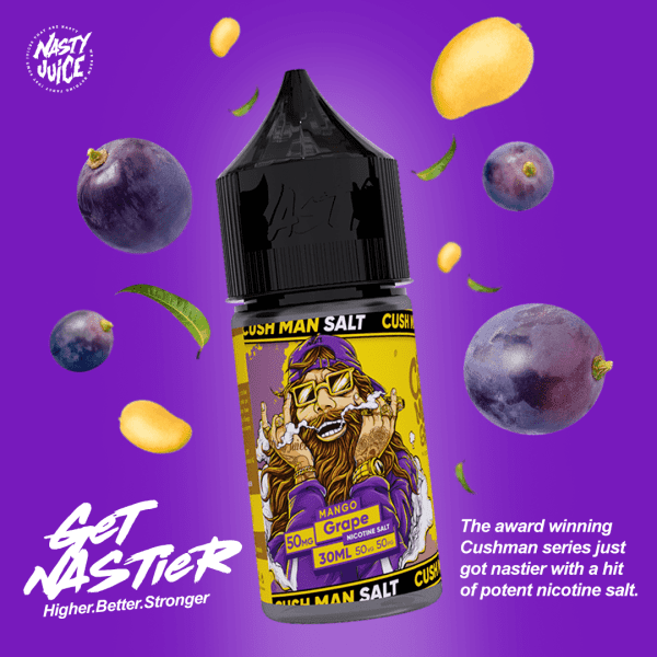 NASTY JUICE CUSHMAN MANGO GRAPE SALTNIC 30ML