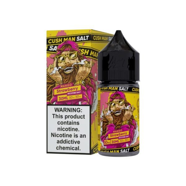 CUSH MAN MANGO STRAWBERRY NASTY SALTNIC 30ML