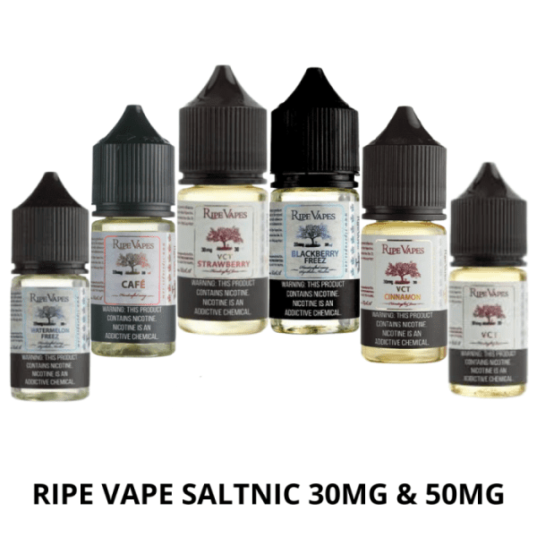 RIPE VAPE SALTNIC 30MG & 50MG ALL FLAVORS IN UAE