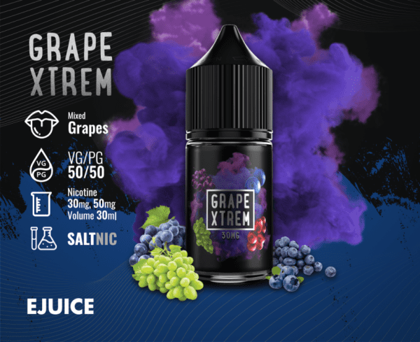 GRAPE XTREM BY SAM VAPES SALTNIC 30ML - Image 4