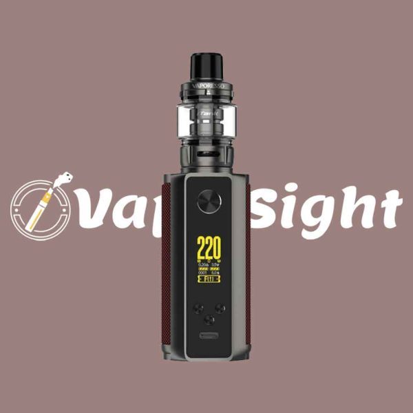 VAPORESSO TARGET 200 VAPE KIT WITH 8ML iTANK ATOMIZER.