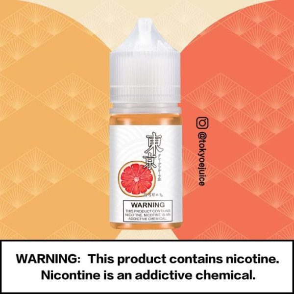 Tokyo E juice Grapefruit Saltnic 30ml