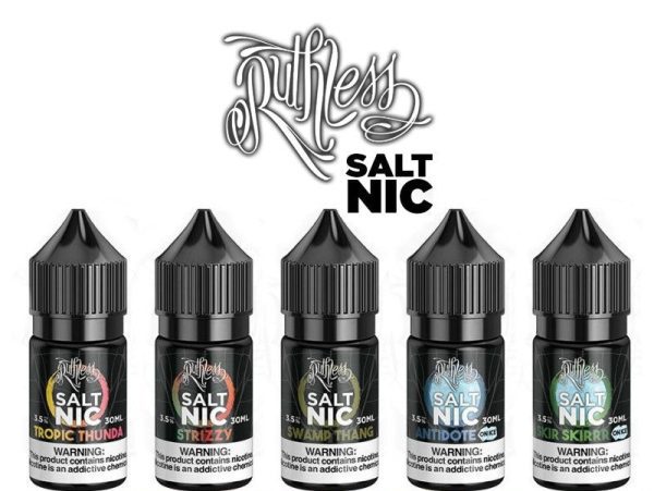 RUTHLESS VAPOR SALT NICOTINE 35MG & 50MG ALL FLAVOR - Image 13