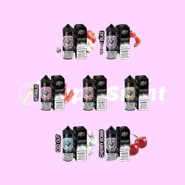 FREEZE EDITION BERRY BLAST TFN VAPE JUICE 120ml - Image 3