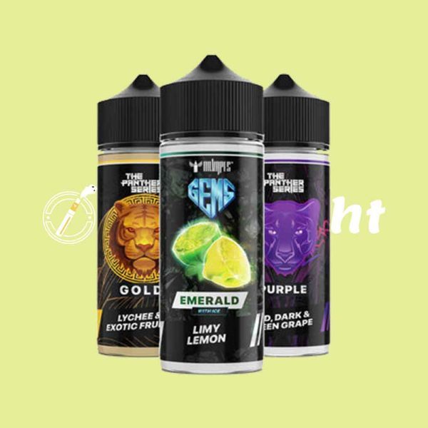 GEMS EMERALD LIMY LEMON - E liquid by Dr Vapes 120ml