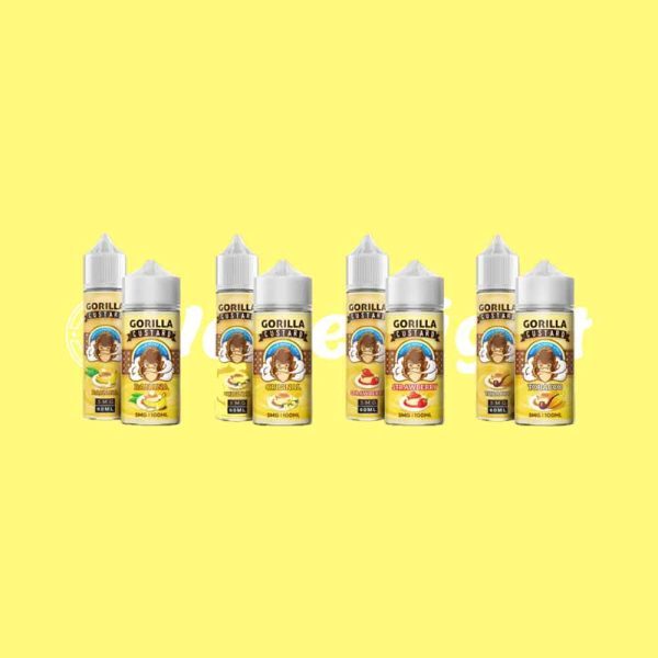 Gorilla Custard Banana E Liquid by E&B Flavor