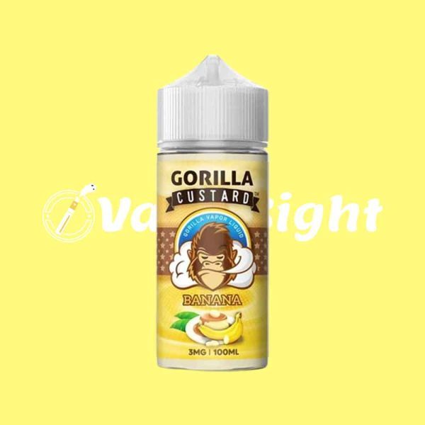 Gorilla Custard Banana E Liquid by E&B Flavor