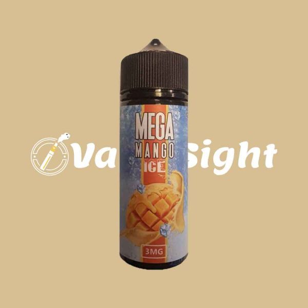 MEGA MANGO ICE – GRAND E-LIQUIDS – 120ML (3MG) - Image 2