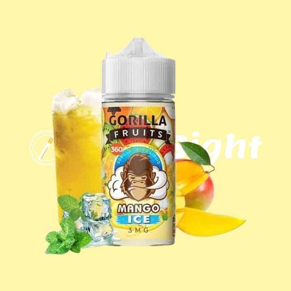 Mango Ice Gorilla Custard Fruits E Liquid by E&B Flavor