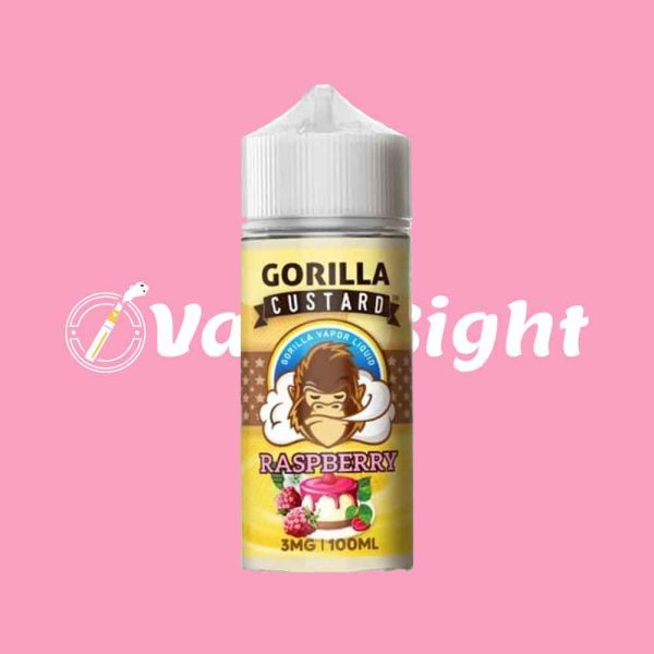 Raspberry - Gorilla Custard - 100ML