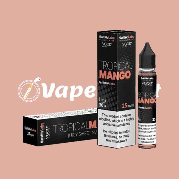 SaltNic Tropical Mango VGOD 30ml - Image 2