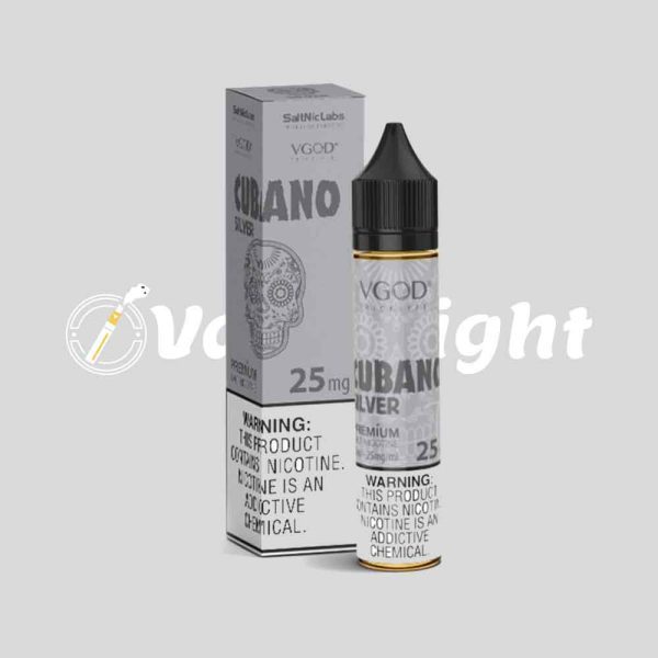 VGOD Cubano Silver Saltnic 30ML - Image 3