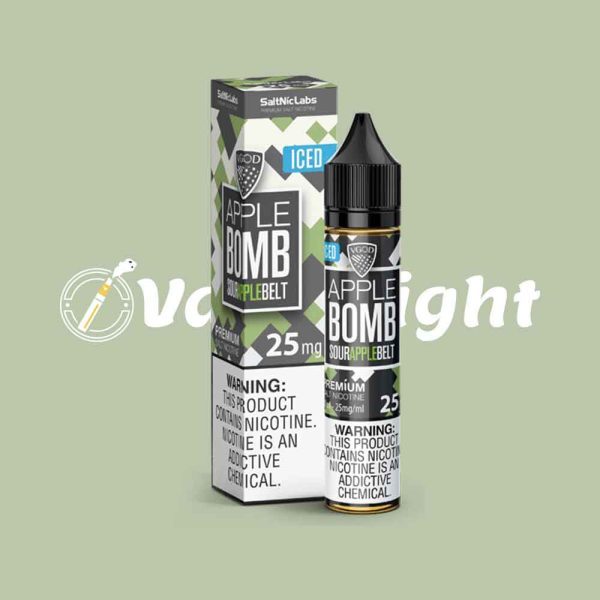 VGOD Iced Apple Bomb saltnic 30ml - Image 4