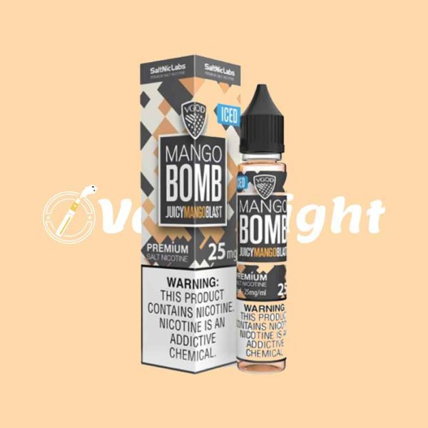 VGOD Iced Mango Bomb Salt Nic - Image 3