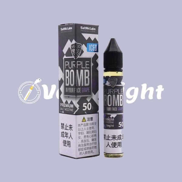 VGOD SaltNic Purple Bomb Grape Iced 30ml in Dubai