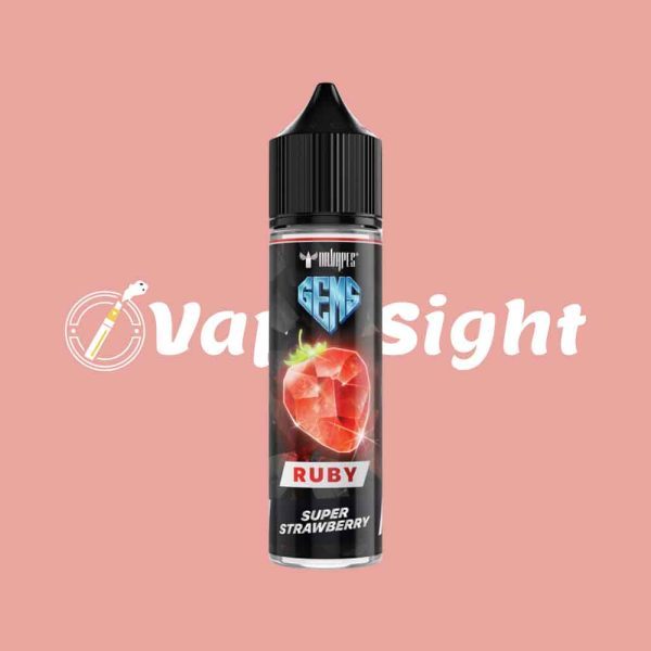 GEMS RUBY SUPER STRAWBERRY - Eliquid by Dr Vapes 60ml