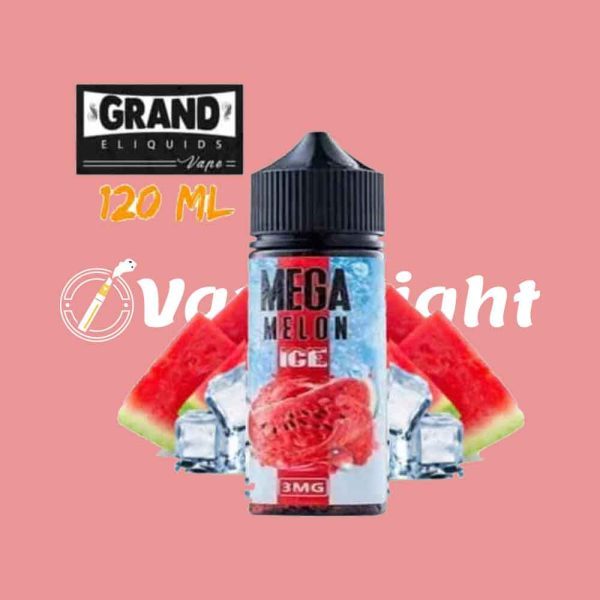 Mega Melon Ice 120ml E Liquid by Grand E Liquid