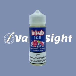 Pomegranate & Raspberry Ice 120ml Eliquid by Bomb