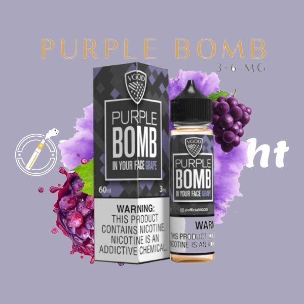 VGOD Iced Purple Bomb - 60ml - Image 2