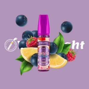 DINNER LADY FRUITS E-LIQUID PURPLE RAIN 60ML