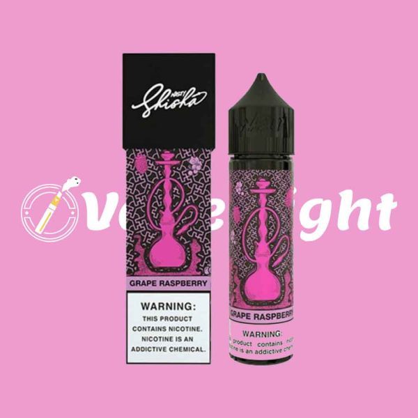 GRAPE RASPBERRY BY NASTY SHISHA E-JUICE 60ML-3M