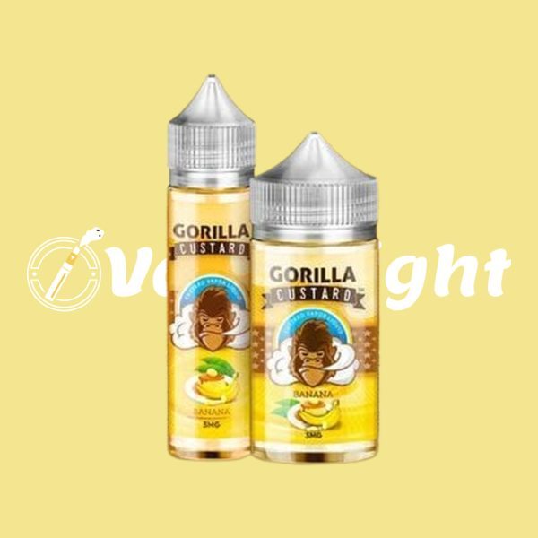 Gorilla Custard Banana 60ml E Liquid by E&B Flavor