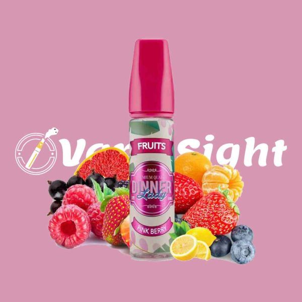 Pink Berry By Dinner Lady Fruits Range 60ml - Image 3