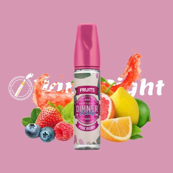 Pink Berry By Dinner Lady Fruits Range 60ml