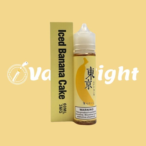 TOKYO ICED BANANA CAKE 60ML E-Liquid IN DUBAI - Image 2