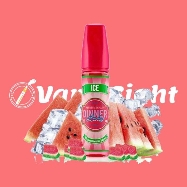 WATERMELON SLICES ICE VAPE DINNER LADY E-LIQUID 60ML - Image 3