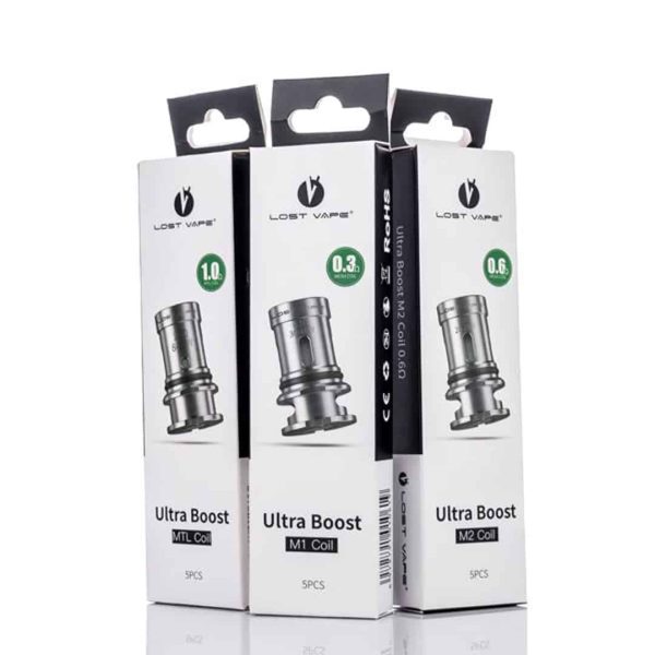 LOST VAPE – Ultra Boost Replacement Coils V2 5pcs/Pack - Image 3